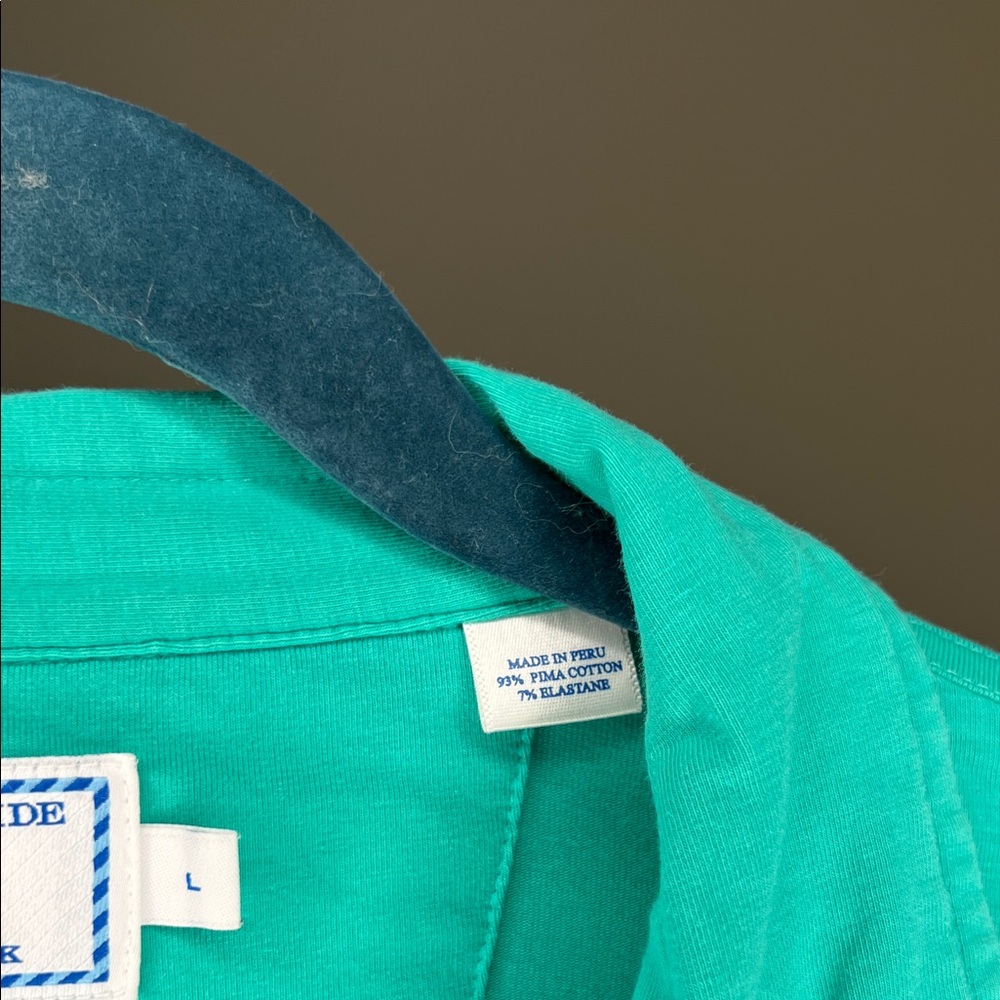 Southern Tide Teal Polo Shirt - Picture 5 of 6